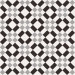 Плитка керамогранітна CSAPBW0220 Patchwork B&W 02 200x200x10 Sant'agostino
