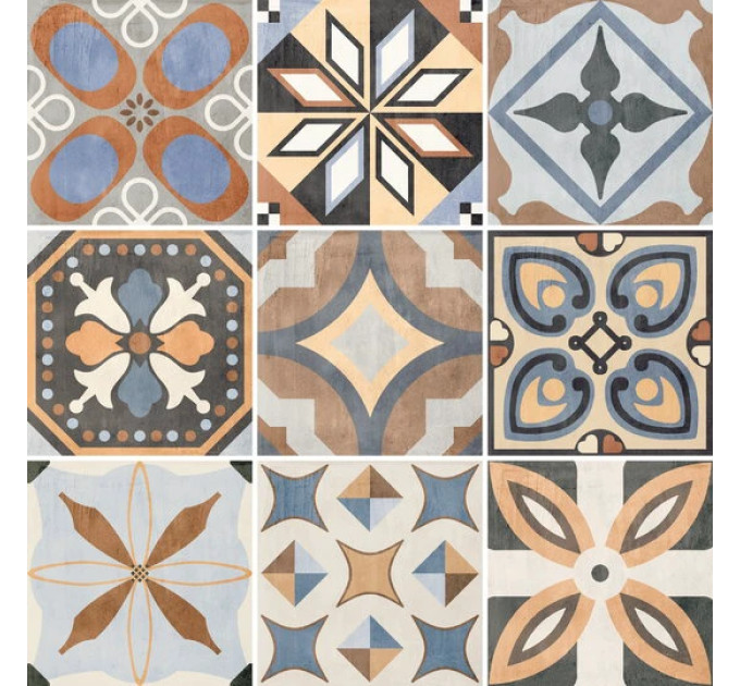 Плитка керамогранітна CSAPCOMX20 Patchwork Colors Mix 200x200x10 Sant'agostino
