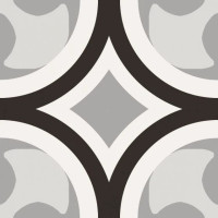 Плитка керамогранітна CSAPBW0120 Patchwork B&W 01 200x200x10 Sant'agostino