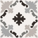 Плитка керамогранітна CSAPBW0320 Patchwork B&W 03 200x200x10 Sant'agostino