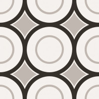 Плитка керамогранітна CSAPBW0520 Patchwork B&W 05 200x200x10 Sant'agostino
