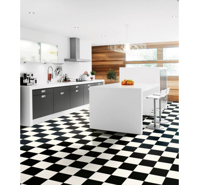 Плитка керамогранітна CSAPBWWH20 Patchwork B&W White 200x200x10 Sant'agostino