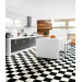 Плитка керамогранітна CSAPBWWH20 Patchwork B&W White 200x200x10 Sant'agostino