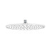 Верхній душ DN 15 A-QA (6433091-00) білий, Kludi