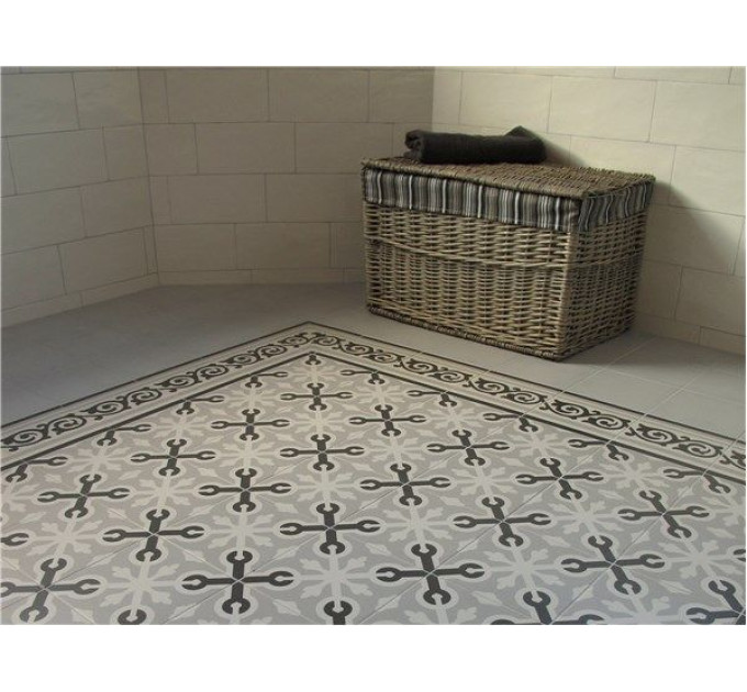 Плитка керамогранітна 1900 Gris 200x200x8 Vives