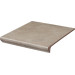 Сходинка з капіносом пряма Viano Beige 30x33 код 1176 Ceramika Paradyz