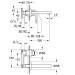 Змішувач для умивальника BauCurve S-Size 20288000 Grohe