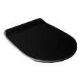 Кришка для унітаза Vignoni soft-close (VI004) Black matt, SIMAS