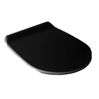 Кришка для унітаза Vignoni soft-close (VI004) Black matt, SIMAS