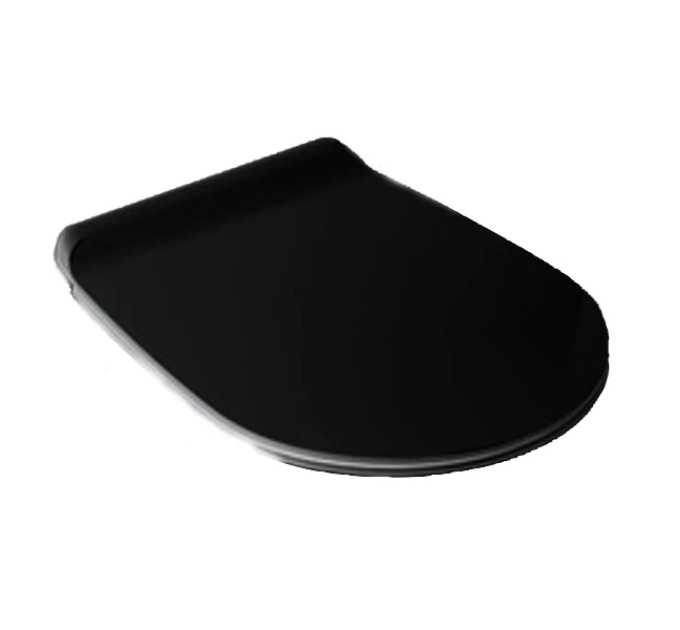 Кришка для унітаза Vignoni soft-close (VI004) Black matt, SIMAS