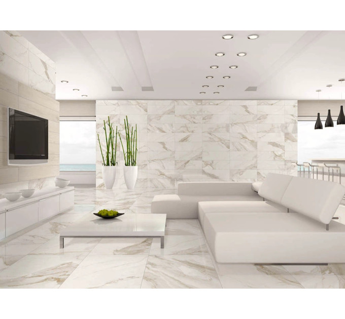 Плитка керамогранітна Calacatta Gold 60 LUX 600x600x11 Azteca