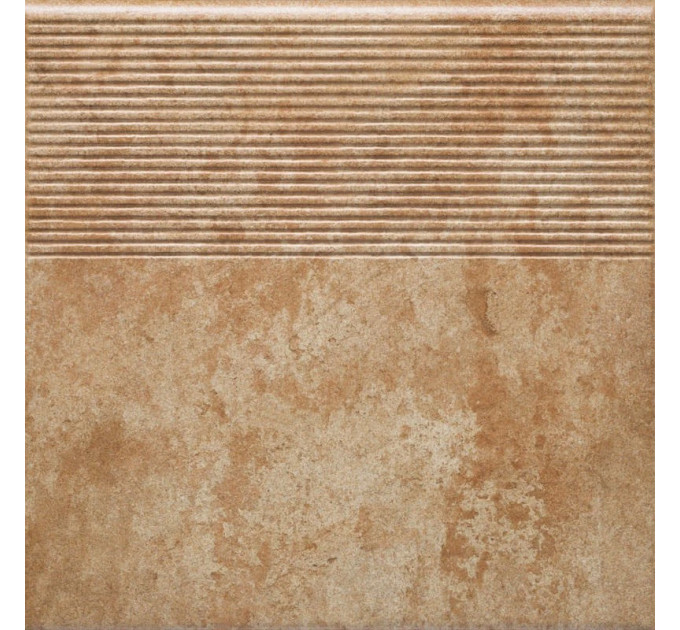 Сходинка пряма Ilario Ochra 30x30 код 4870 Ceramika Paradyz