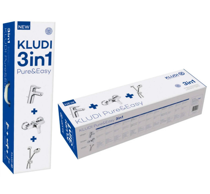 Набір змішувачів 3 в 1 Pure&Easy (378450565), Kludi