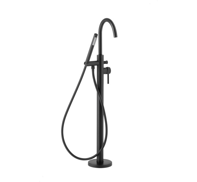 Змішувач підлоговий для ванни MOZA BLACK 5035-510-81 KFA ARMATURA