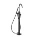 Змішувач підлоговий для ванни MOZA BLACK 5035-510-81 KFA ARMATURA