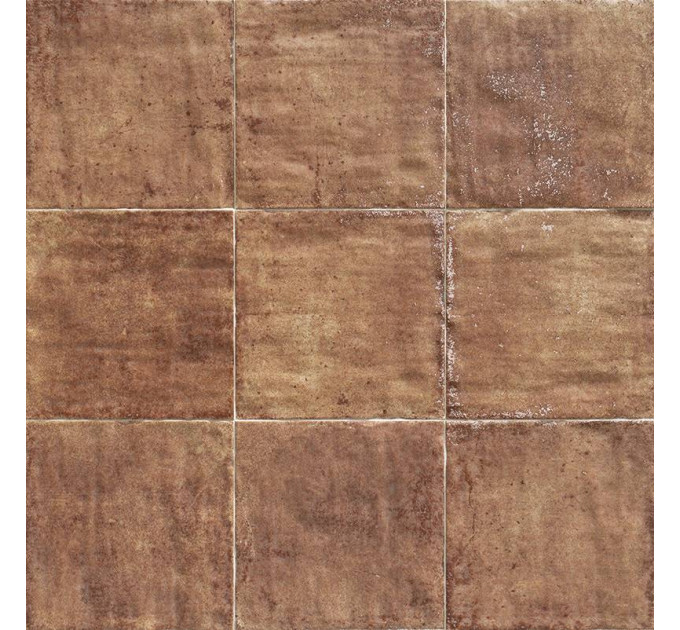 Плитка керамогранітна Tuscania Brown 200x200x9 Mainzu