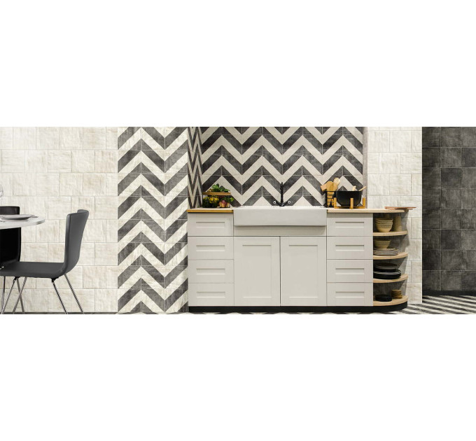Плитка керамогранітна Tuscania White 200x200x9 Mainzu
