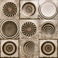 Плитка стінова Artigiano Shapes Cream 200x200x9 Mainzu