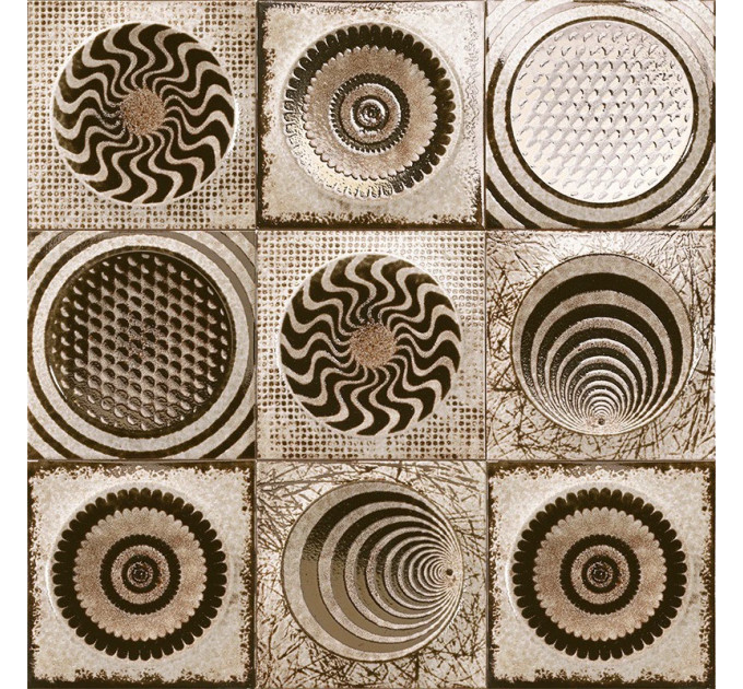 Плитка стінова Artigiano Shapes Cream 200x200x9 Mainzu