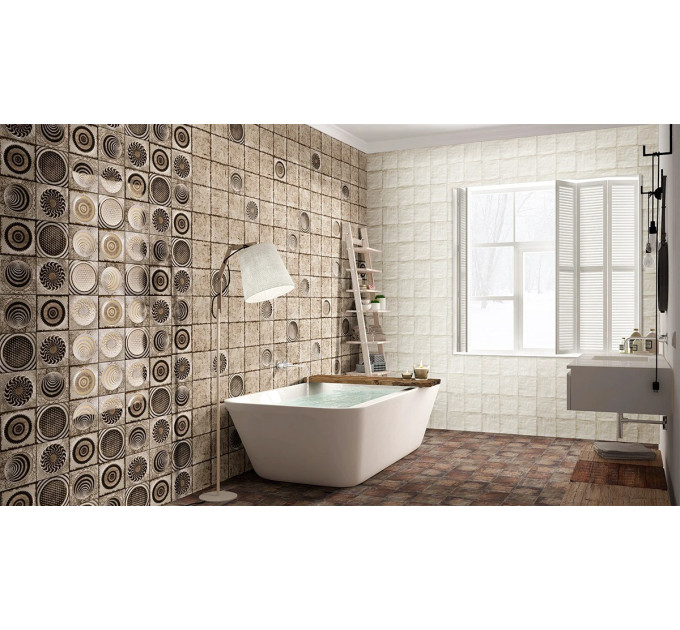 Плитка стінова Artigiano Shapes Cream 200x200x9 Mainzu