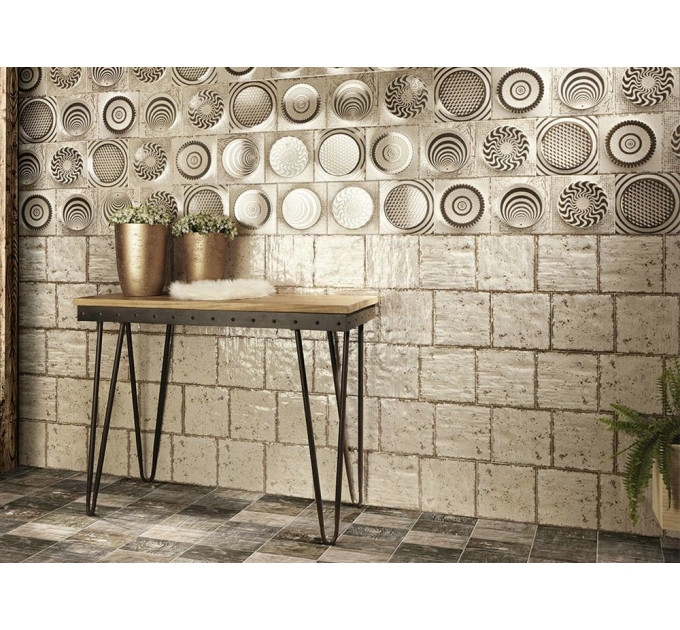 Плитка стінова Artigiano Shapes Cream 200x200x9 Mainzu