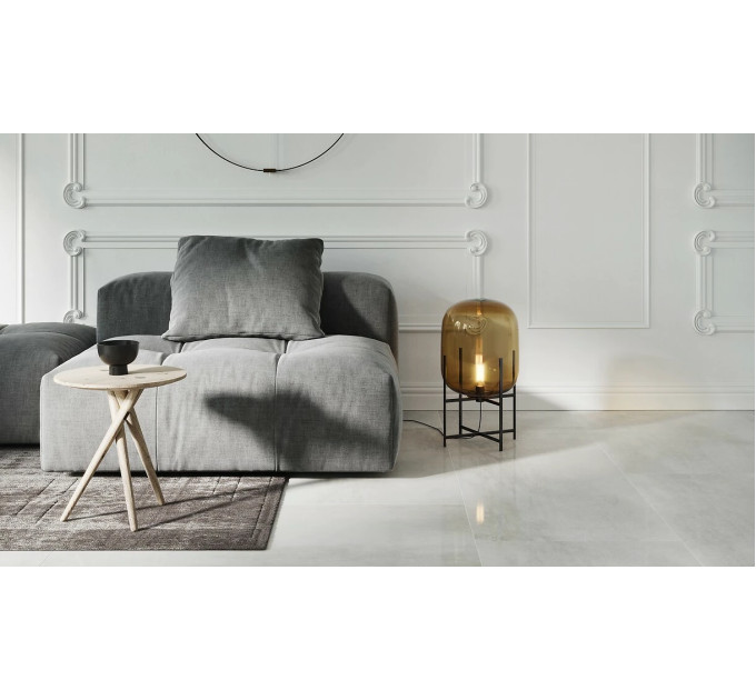 Плитка керамогранітна Grava White 598x598x8 Opoczno