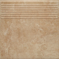 Сходинка пряма Ilario Beige 30x30 код 4832 Ceramika Paradyz