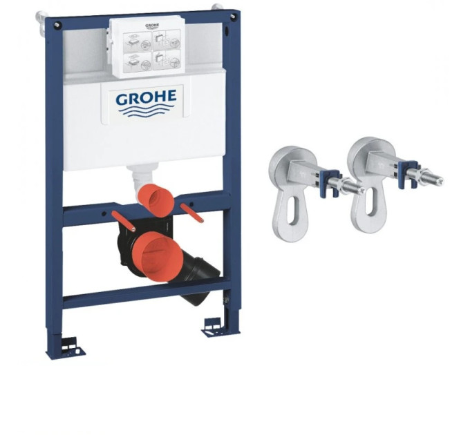 Комплект для унітазу  38948000 Rapid Sl 2-IN-1, монтажна висота 0,82 М GROHE НІМЕЧЧИНА