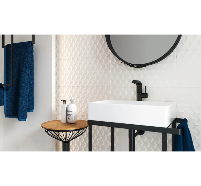 Плитка стінова Harmony Bianco 30x60 код 0557 Ceramika Paradyz