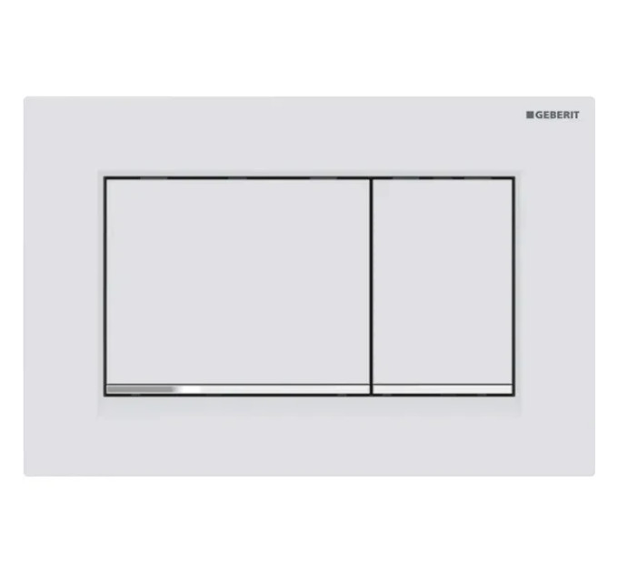 Кнопка зливу Sigma 30 (115.883.JT.1) білий мат, Geberit