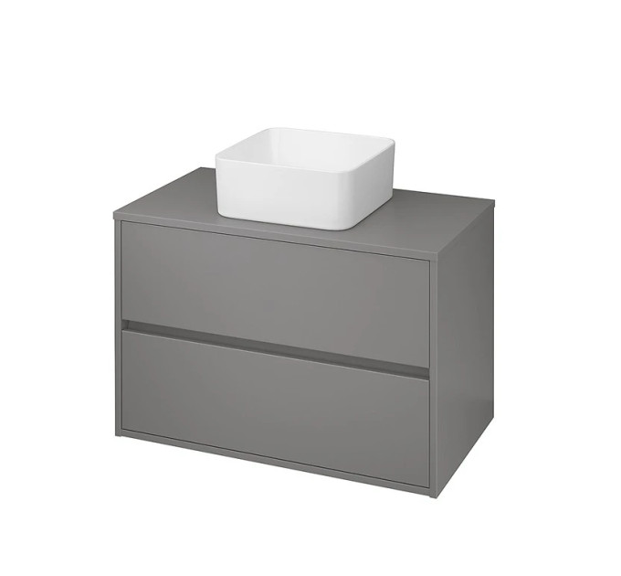 Шафка під умивальник CREA 80 Grey matt (FZZW1008871564) Cersanit