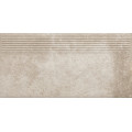 Сходинка пряма Viano Beige 30x60 код 0551 Ceramika Paradyz