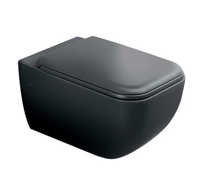 Унітаз підвісний Shui Comfort Basalto з кришкою soft close SHCOVSKCPVSHCOTFBA CIELO