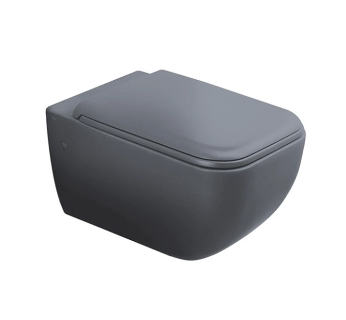 Унітаз підвісний Shui Comfort Cemento з кришкою soft close SHCOVSKCPVSHCOTFCM CIELO