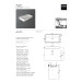 Умивальник AG 81 Agile (AG81) Glossy white SIMAS
