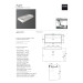Умивальник AG 101 Agile (AG101) Glossy white SIMAS