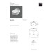 Умивальник SH 04 Sharp (SH04 nero mat) Blak matt, SIMAS