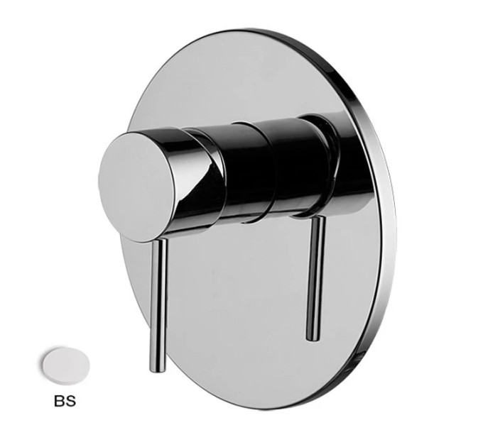 Змішувач для душу Spillo up (F3039X1BS) білий мат, Fima