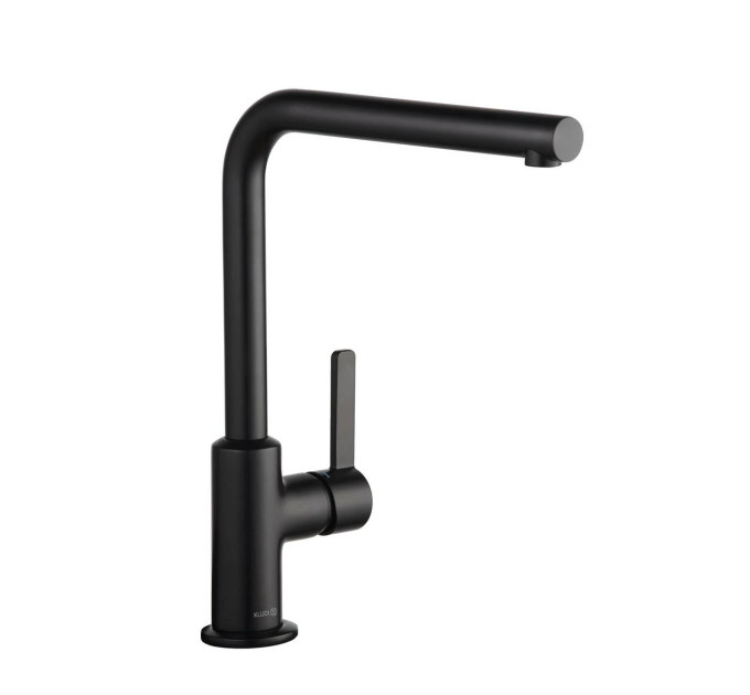 Змішувач для кухні DN 15 L-ine S 408033975 чорний Kludi