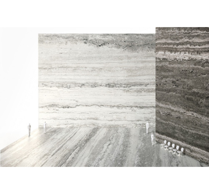 Плитка керамогранітна CSATIPWH12 Tipos White 600x1200x10 Sant'agostino