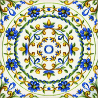 Декор CSAFMXLU20 Fiore Mix Luc 200x200x10 Sant'agostino