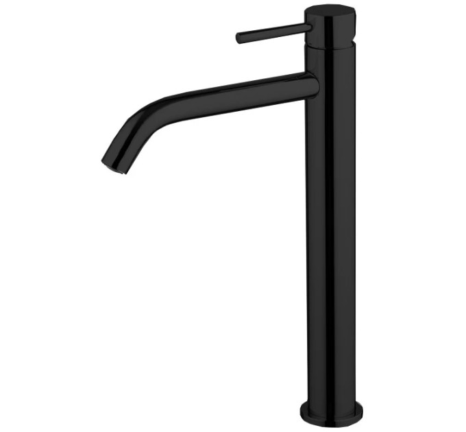 Змішувач для умивальника Spillo Up Black matt F3031-HXSNS Fima