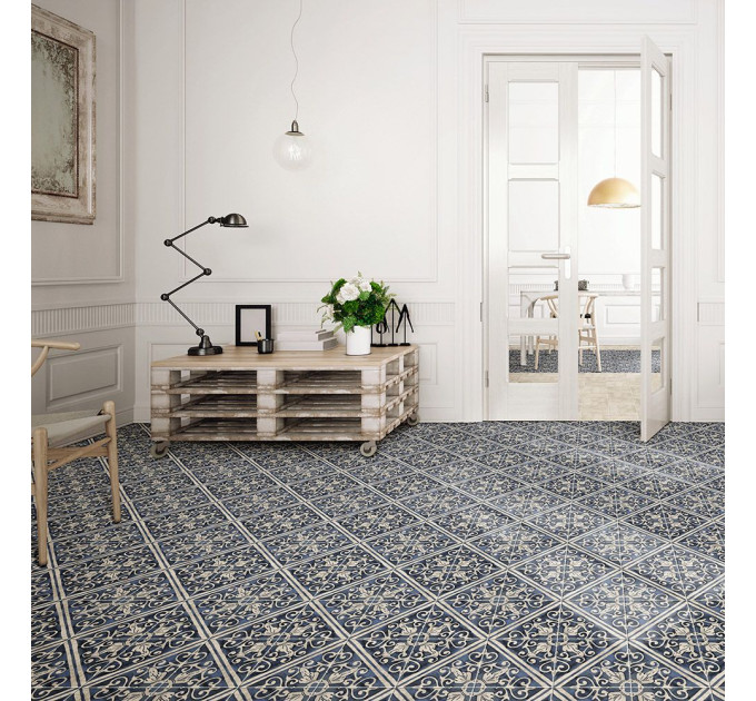Плитка керамогранітна Pav Lisboa Blu 200x200 Mainzu
