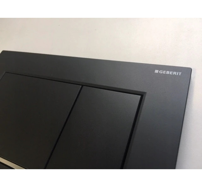 Кнопка зливу Sigma 30 (115.883.14.1) чорний мат, Geberit