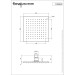 Верхній душ Wellness (F2620-2CR), Fima