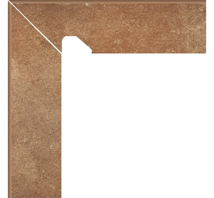 Цоколь лівий Scandiano Rosso 2х-елементний 81x300x11 Paradyz