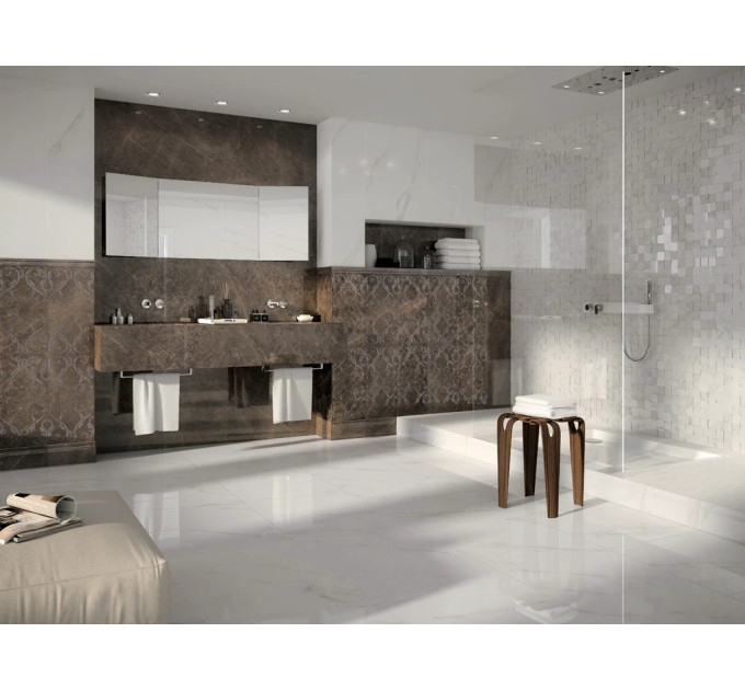 Плитка керамогранітна JW 01 Bianco Statuario LUC SQ 1200x1200x9 Mirage
