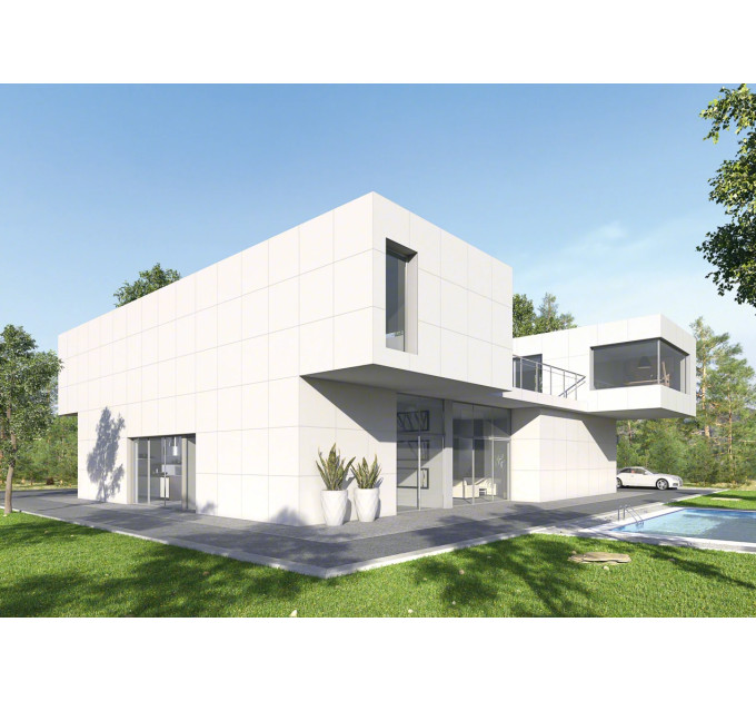 Плитка керамогранітна Inari-R Nieve RECT 600x1200x11 Vives