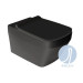Кришка для унітаза Baden Baden soft-close (BB004 nero matt) nero matt, SIMAS