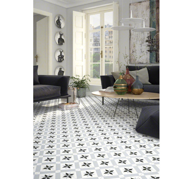 Плитка керамогранітна 1900 Calvet Gris 200x200x8 Vives